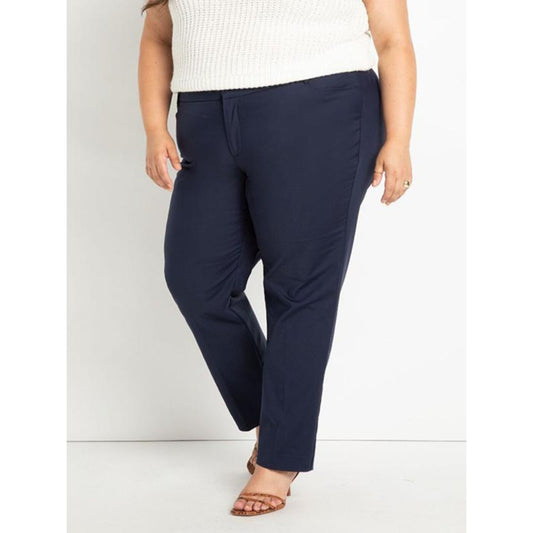 Eloquii Gena Fit Kady Pant - Navy - 28