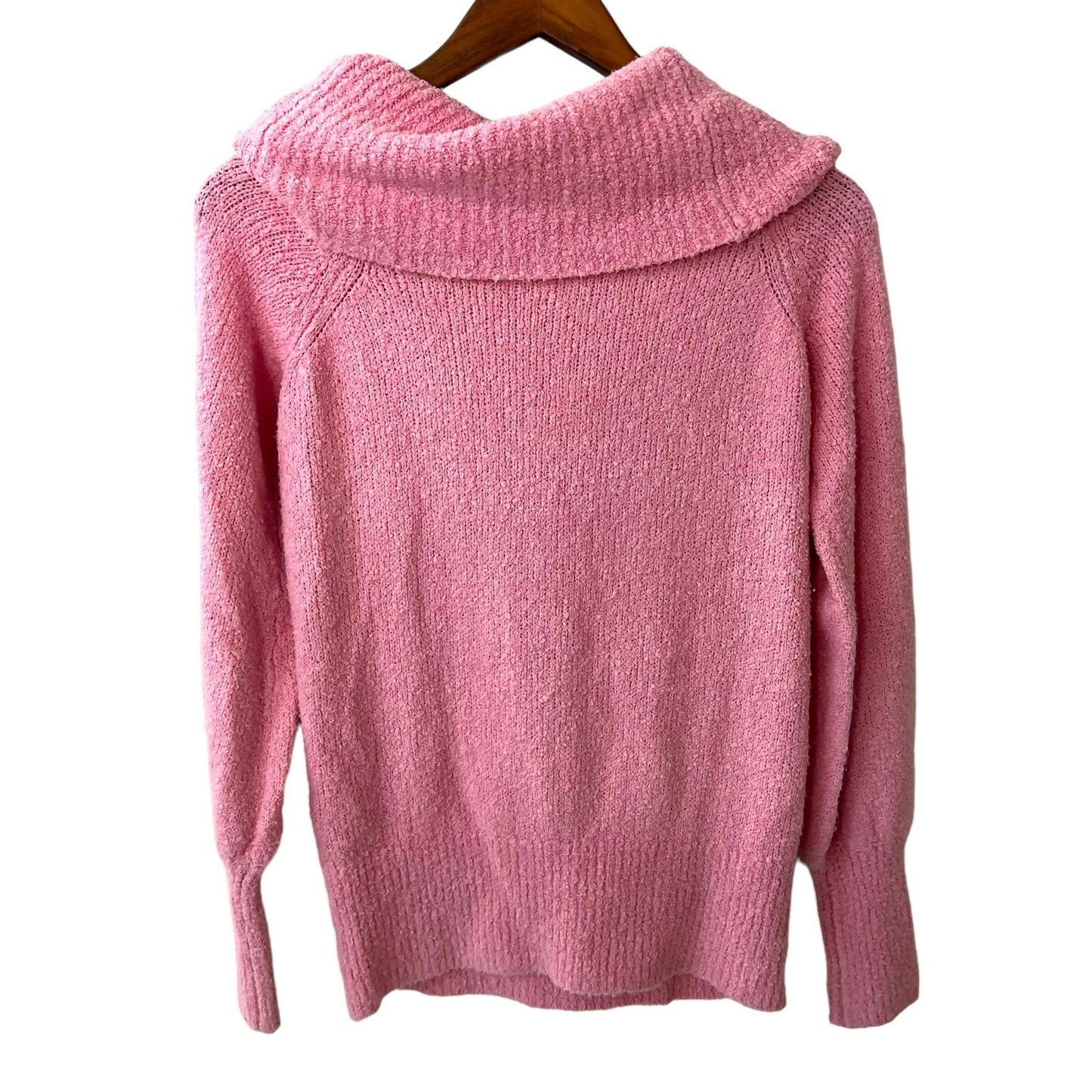 Lily Pulitzer Barrymore Off-Shoulder Cowl Neck Sweater - Pink - S