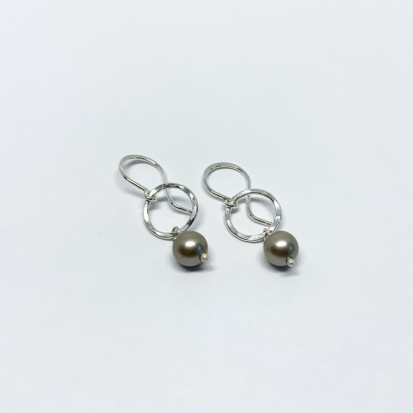 Mermaid Pearl Drop Earrings-5