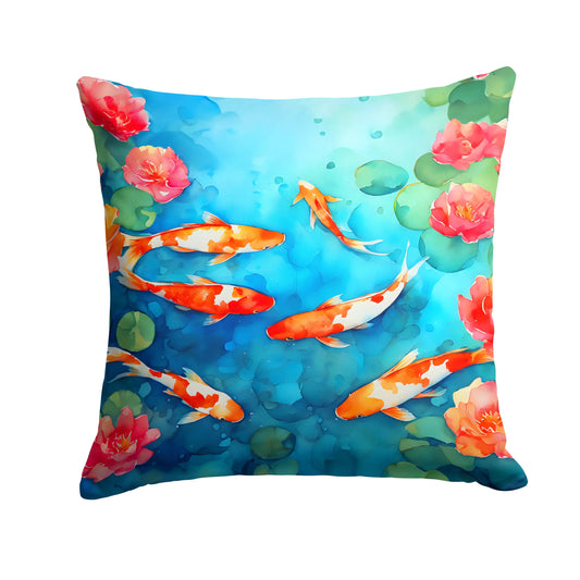 Koi Fish Throw Pillow - Large