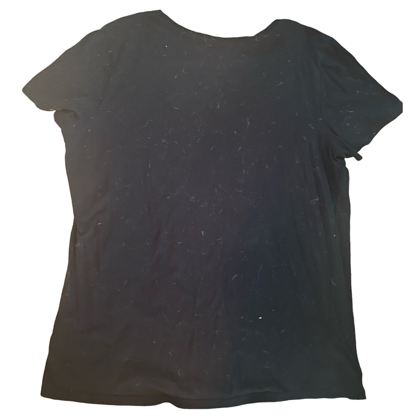 Colorado Rockies V-Neck Women’s Tee - Black - Size L