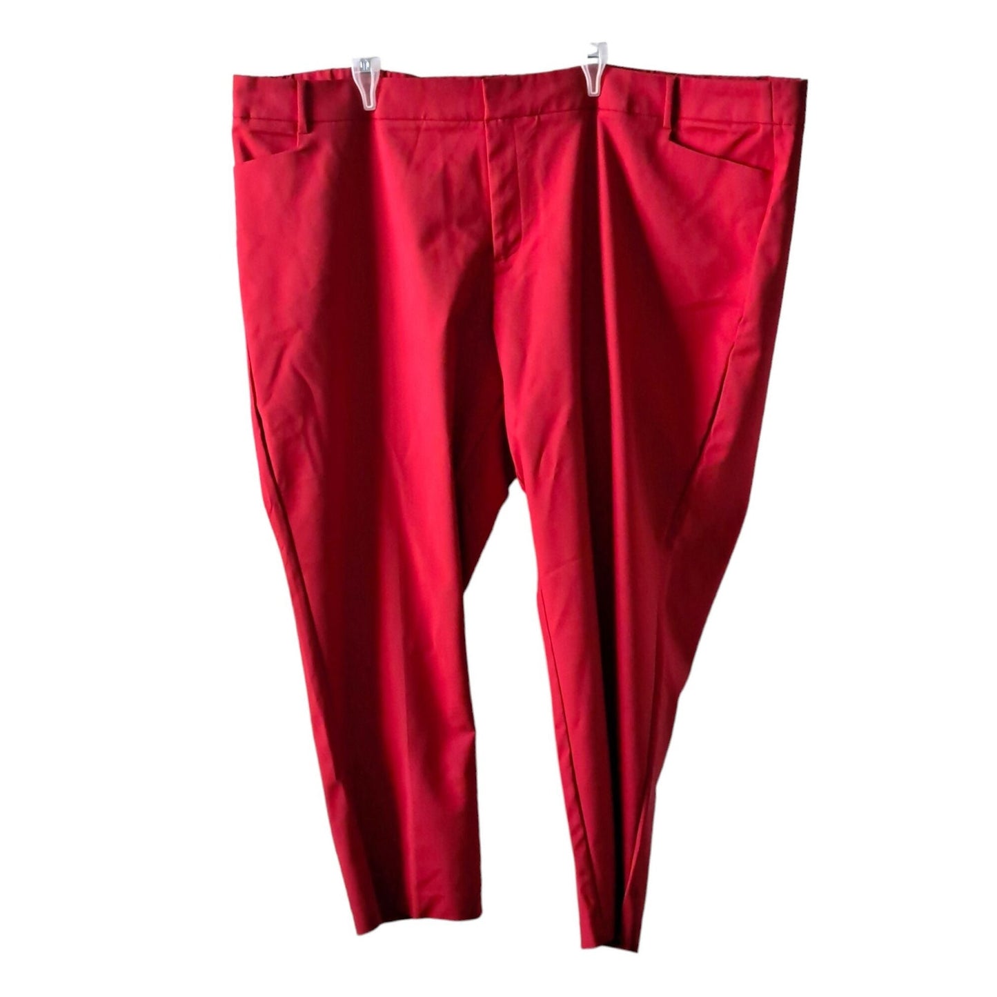 Eloquii Gena Fit Kady Pant - Red - Size 28