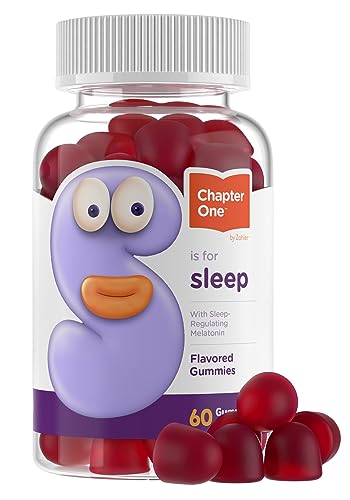 Zahler - Chapter One Sleep Melatonin Gummies for Kids & Adults (60 Flavored Gummies) - 2.5 mg Melatonin Gummy - Kids Melatonin Kosher Sleep Gummies - Natural Kids Melatonin Gummy for Sleeping