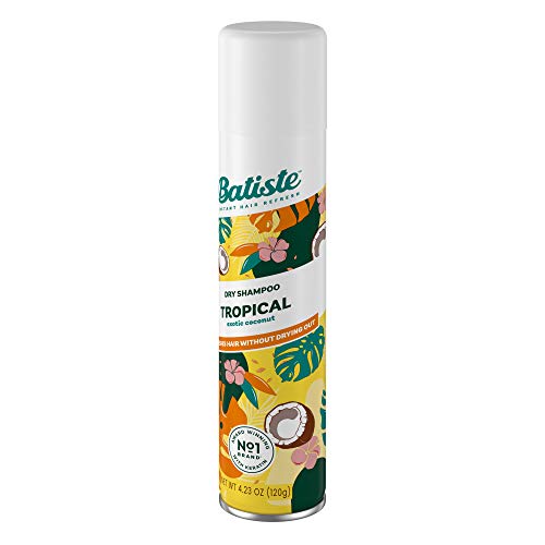 Batiste Dry Shampoo, Tropical Fragrance, 6.73 fl. oz. (Pack of 3)