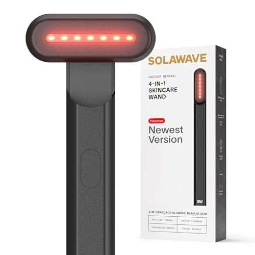 Solawave 4-in-1 Radiant Renewal Facial Wand – Matte Black