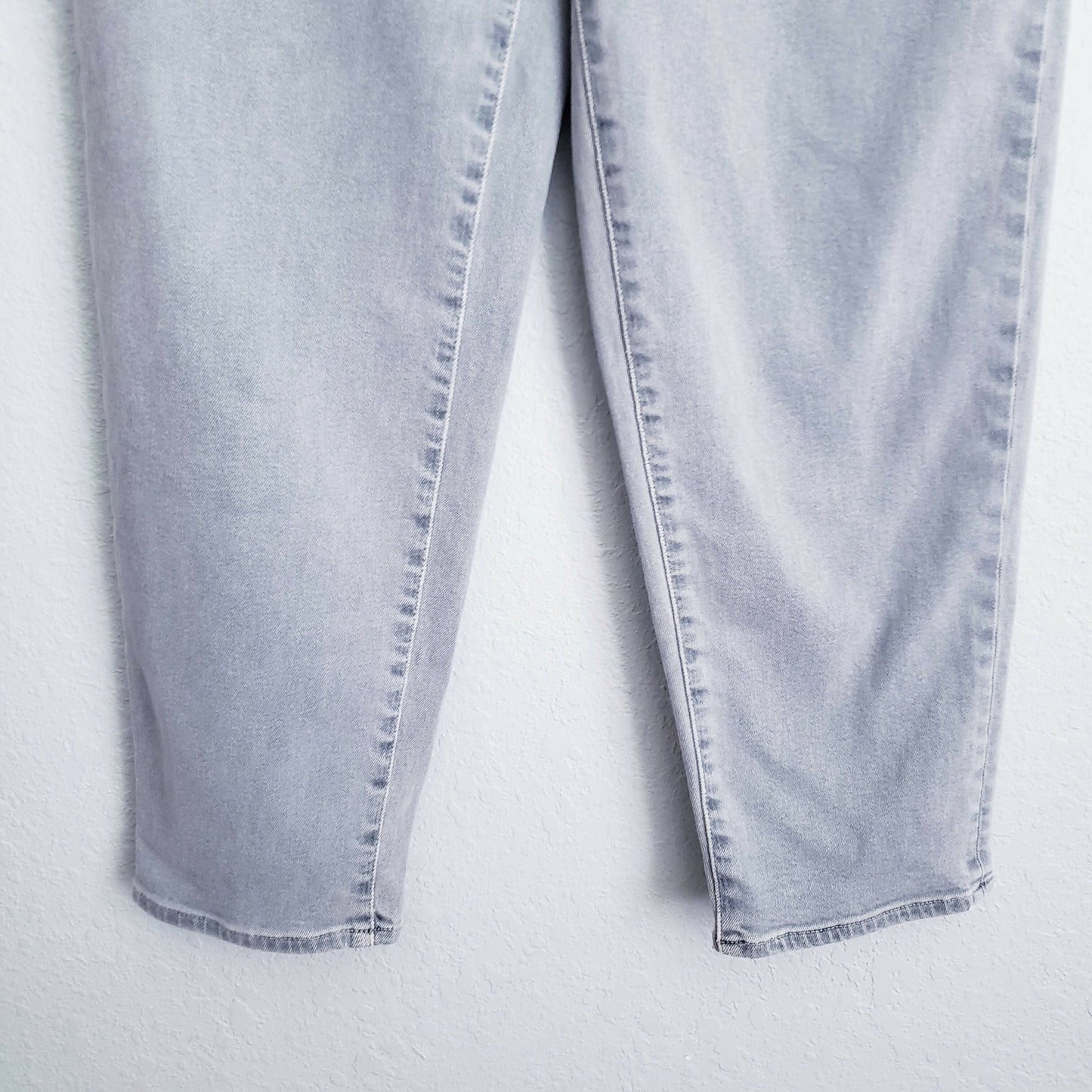 Madewell Balloon Cropped Jeans - Blue - 27