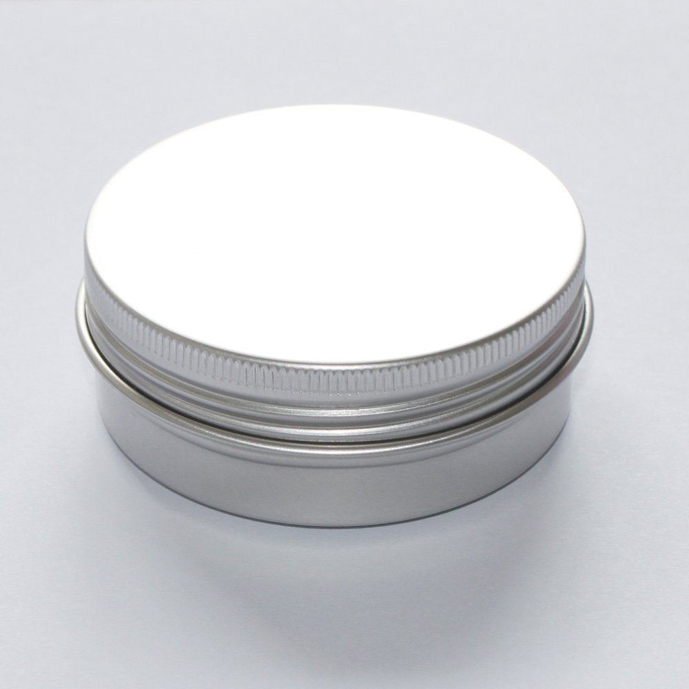 X-Haibei 2 Empty Tin Case for Lotion Bar Soap Hair Wax Shampoo Conditioner Bars Aluminum