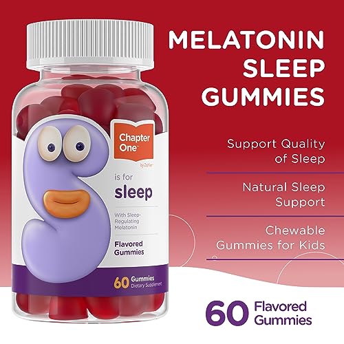 Zahler Melatonin Gummies – 2.5mg – 60 Flavored Gummies