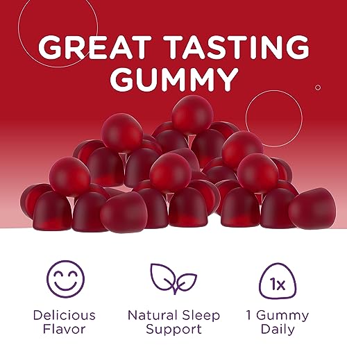 Zahler Melatonin Gummies – 2.5mg – 60 Flavored Gummies