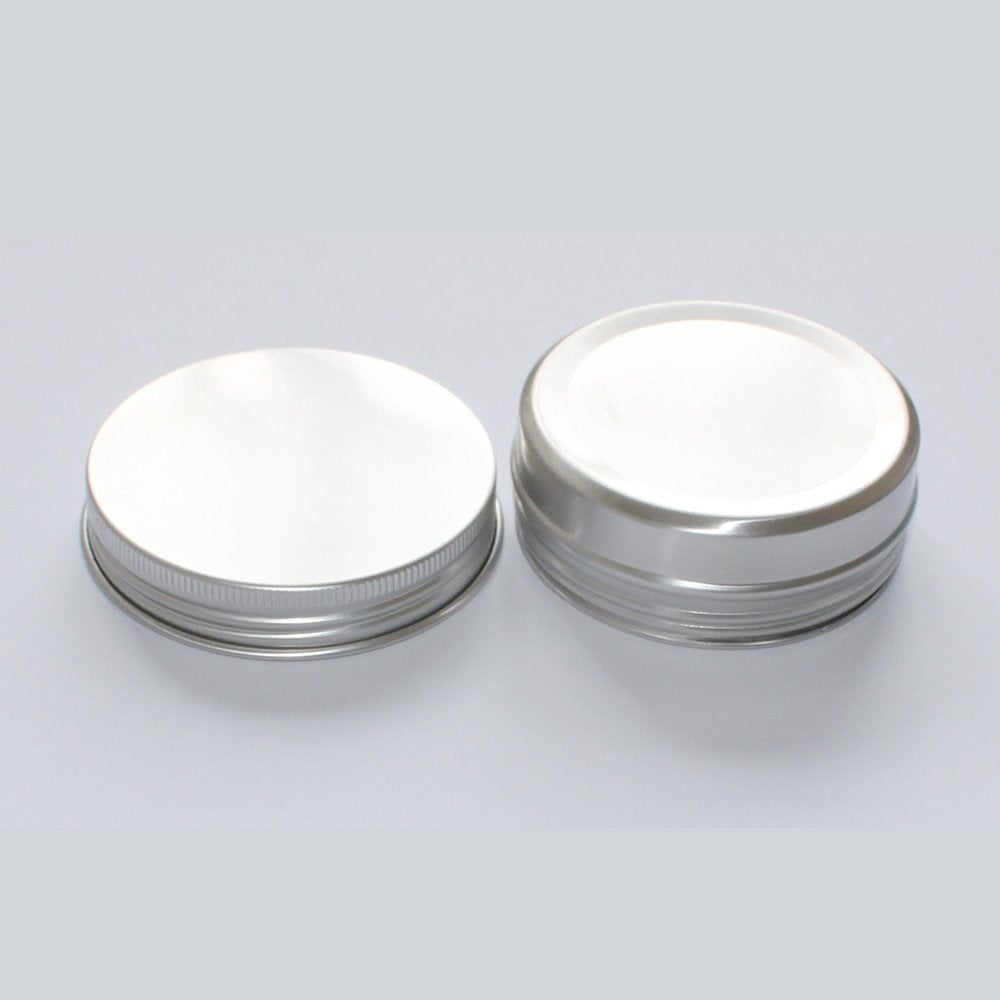 X-Haibei 2 Empty Tin Case for Lotion Bar Soap Hair Wax Shampoo Conditioner Bars Aluminum