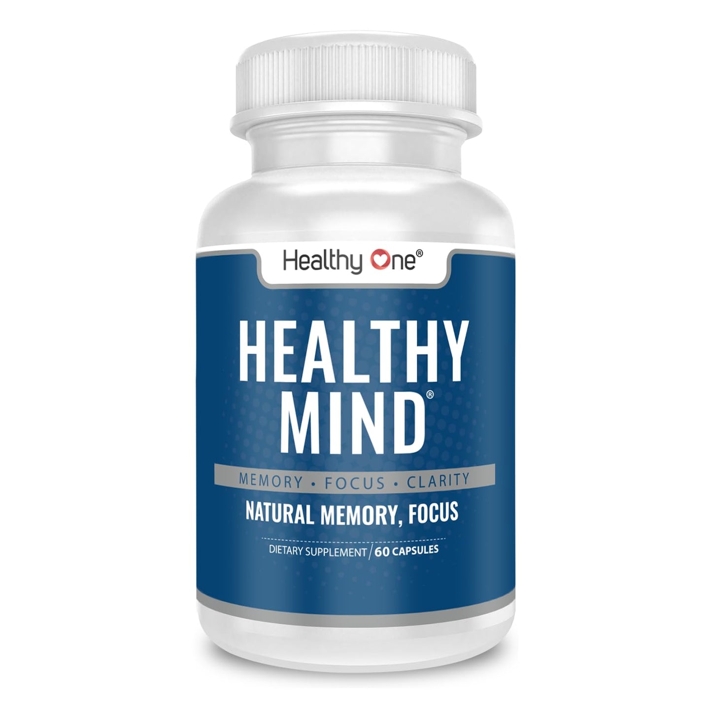 Healthy Mind Brain Booster Supplement - All Natural Brain Supplement for Memory and Focus