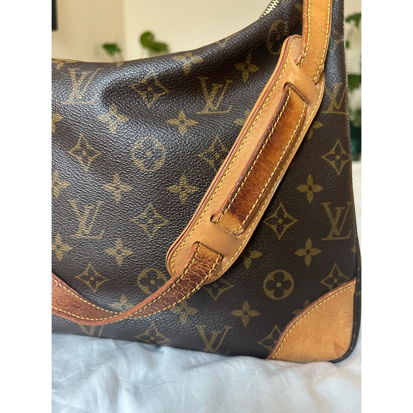 Louis Vuitton Vintage Monogram Boulogne 35