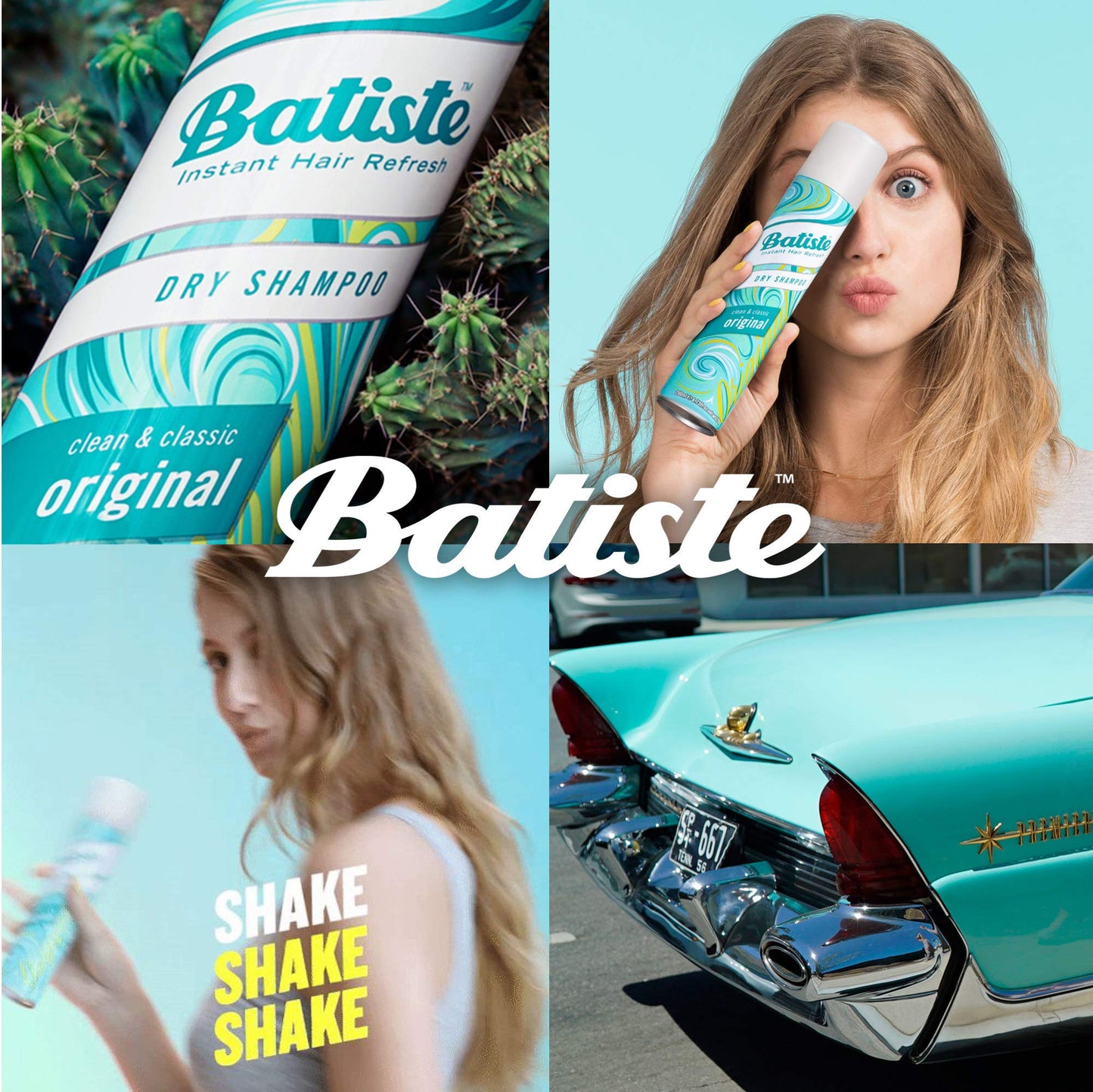 Batiste Dry Shampoo 3 Pack – Original Fragrance – 6.73 Fl Oz