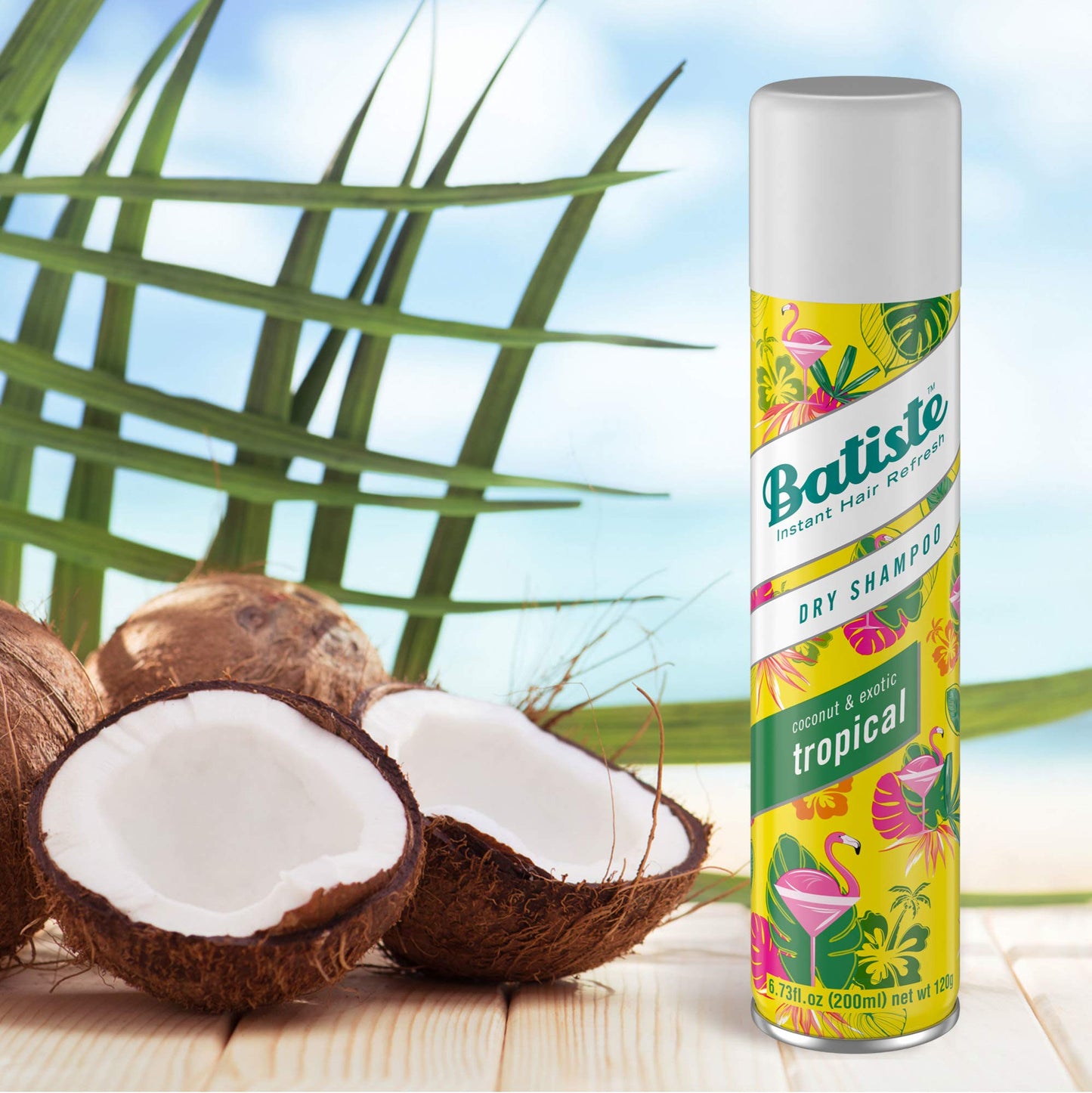 Batiste Dry Shampoo 3 Pack – Tropical Fragrance – 6.73 fl. oz.