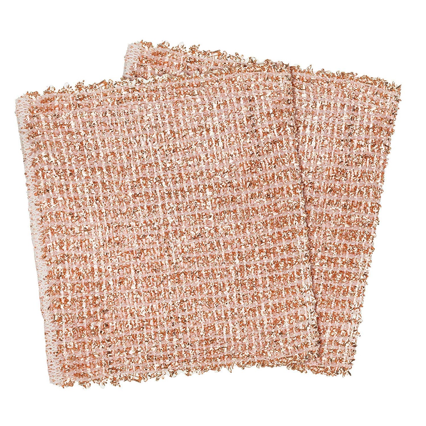 2-Ply Woven Copper Scrubbing Cloth - Set of 2