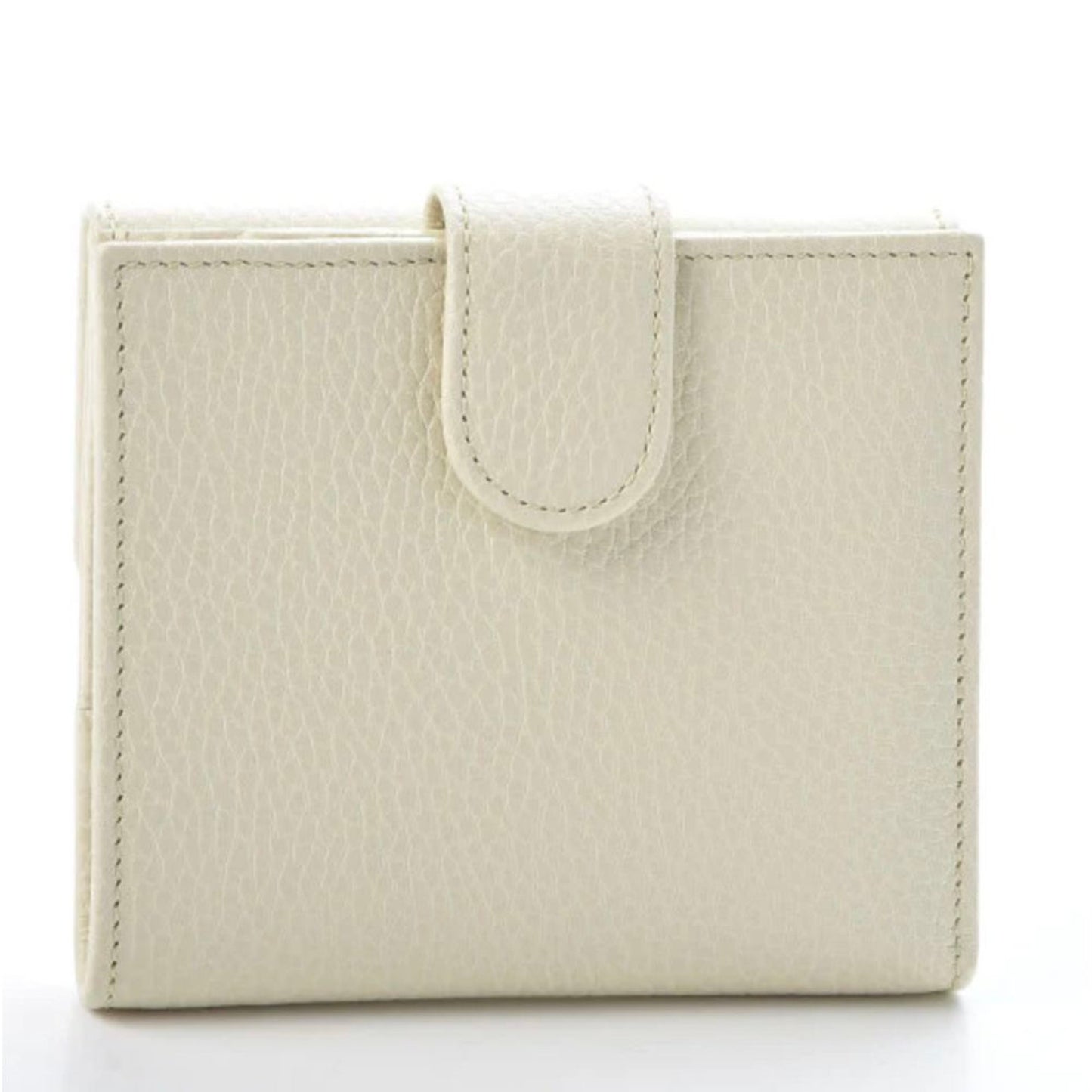 Gucci Elegant Ivory Bifold Leather Wallet - White