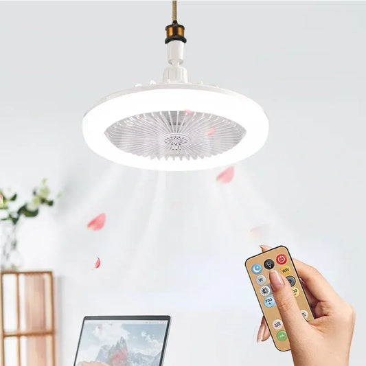 Ceiling Lamp Fan – Optional Remote Control