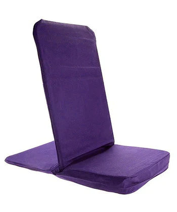 Meditation stackable floor  Chair with Back rest - Non folding-2