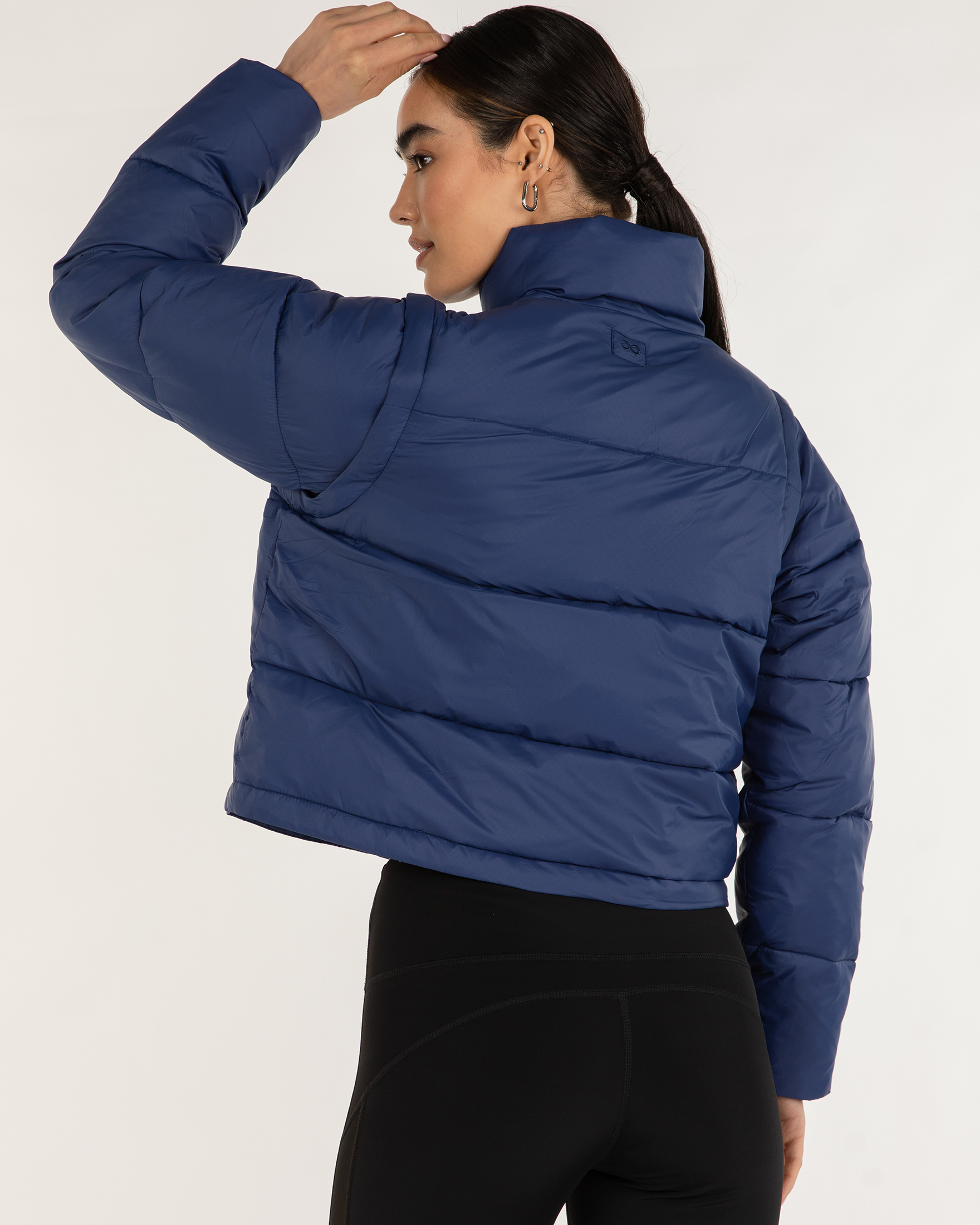 On The Go Puffer Convertible Jacket Vest-4