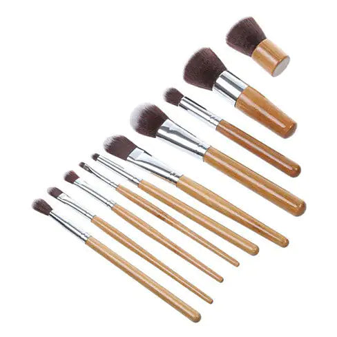 Bamboo Brush Set - 11 pcs