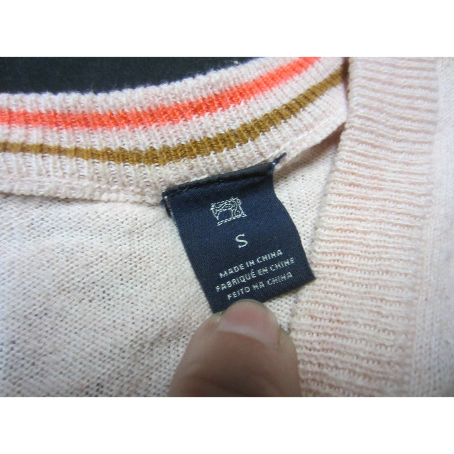 Scotch & Soda Cotton-Cashmere Loose Knit Sweater - Pink - S