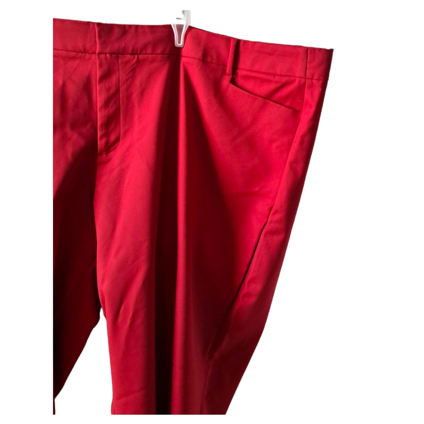 Eloquii Gena Fit Kady Pant - Red - Size 28