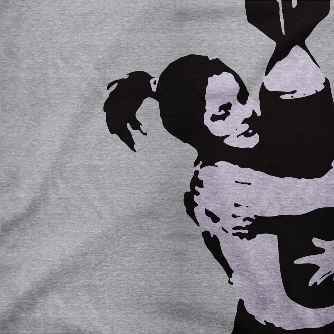 Banksy Bomb Hugger Street Art T-Shirt-2