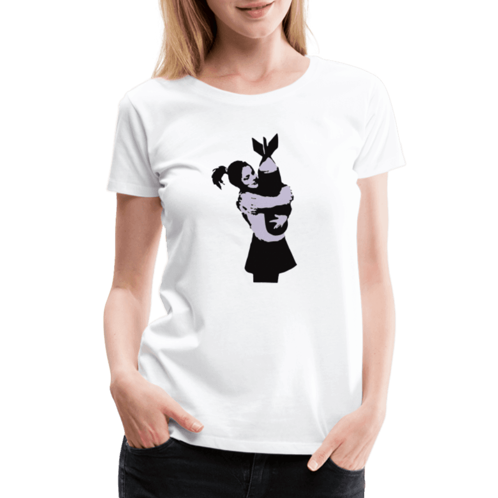 Banksy Bomb Hugger Street Art T-Shirt-4