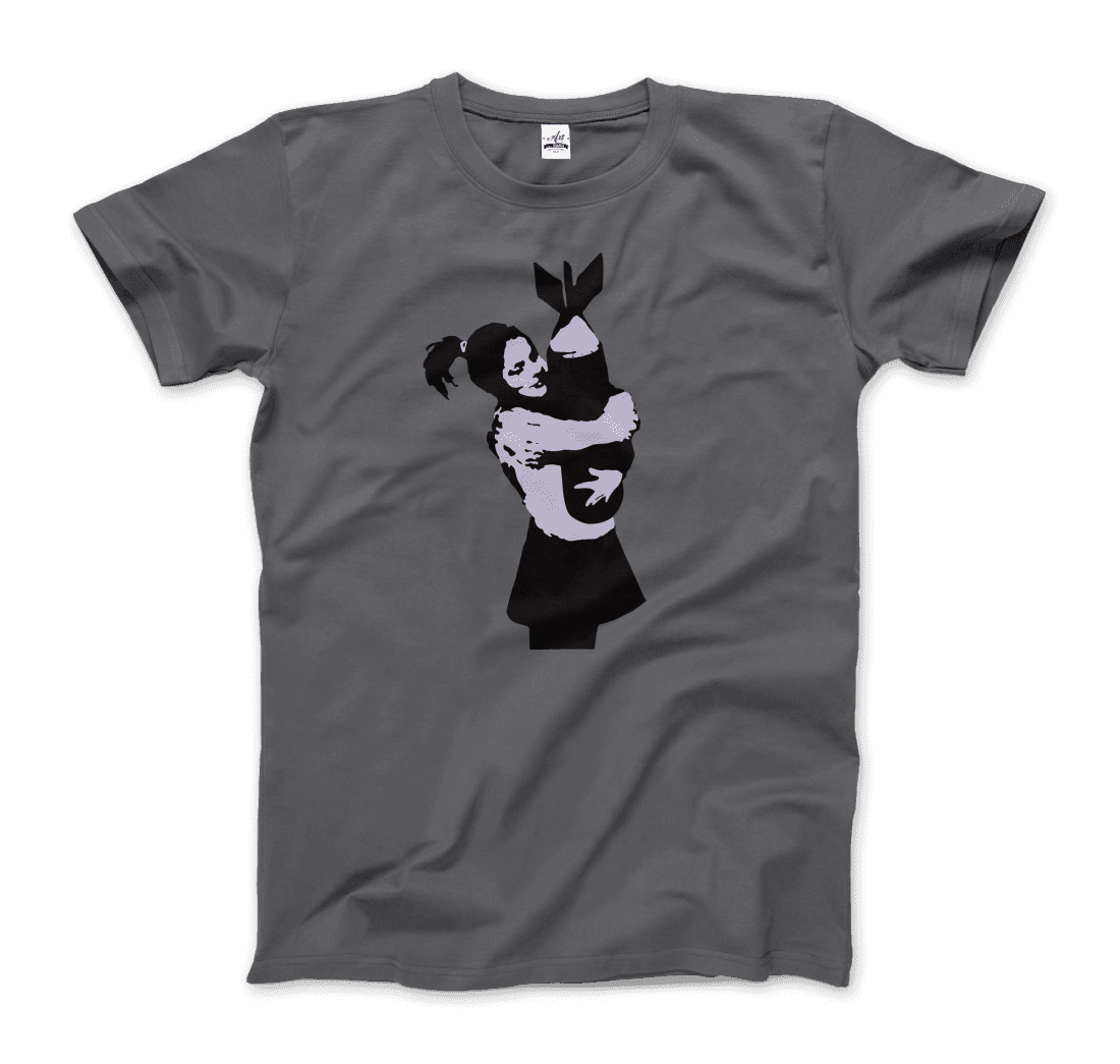 Banksy Bomb Hugger Street Art T-Shirt-6