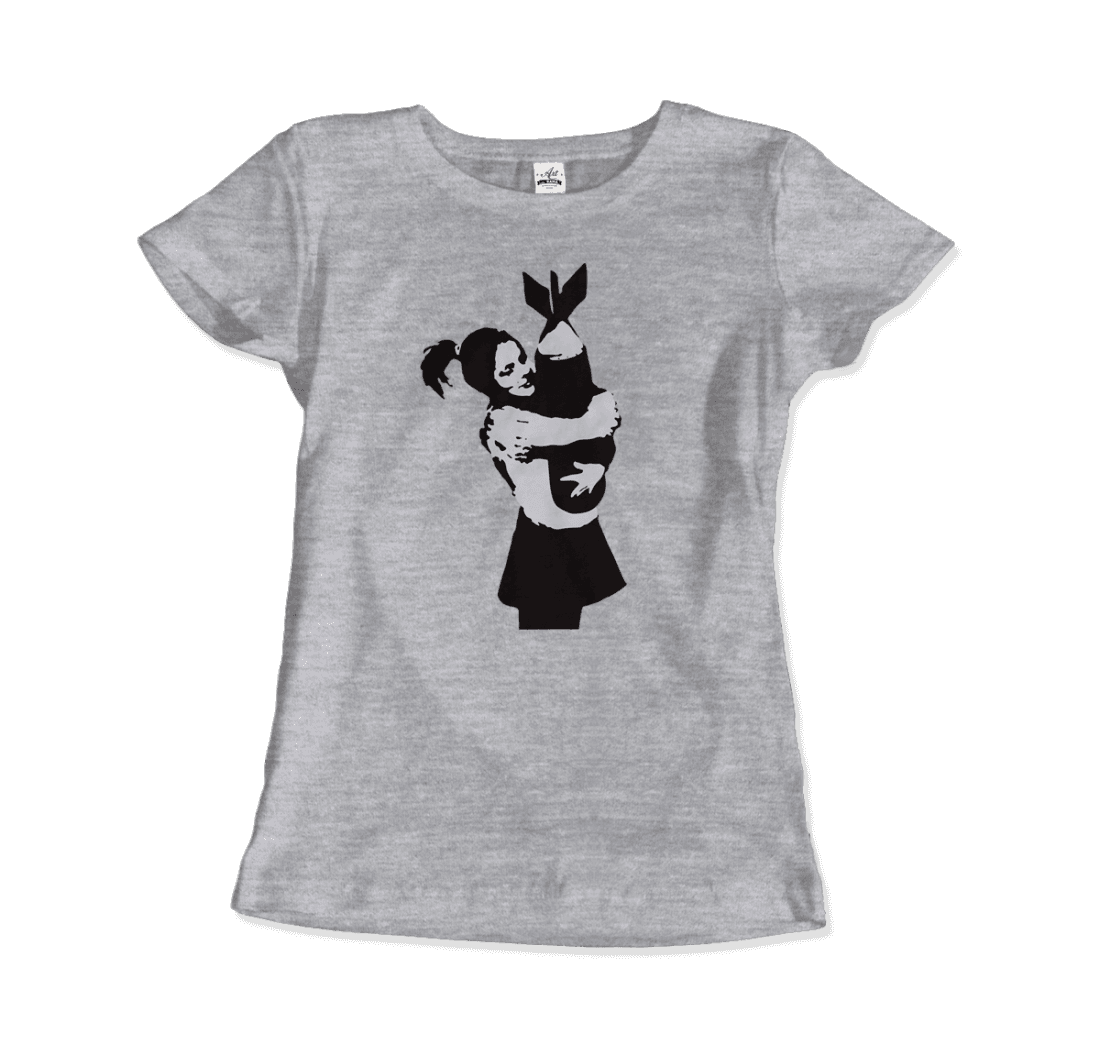 Banksy Bomb Hugger Street Art T-Shirt-10