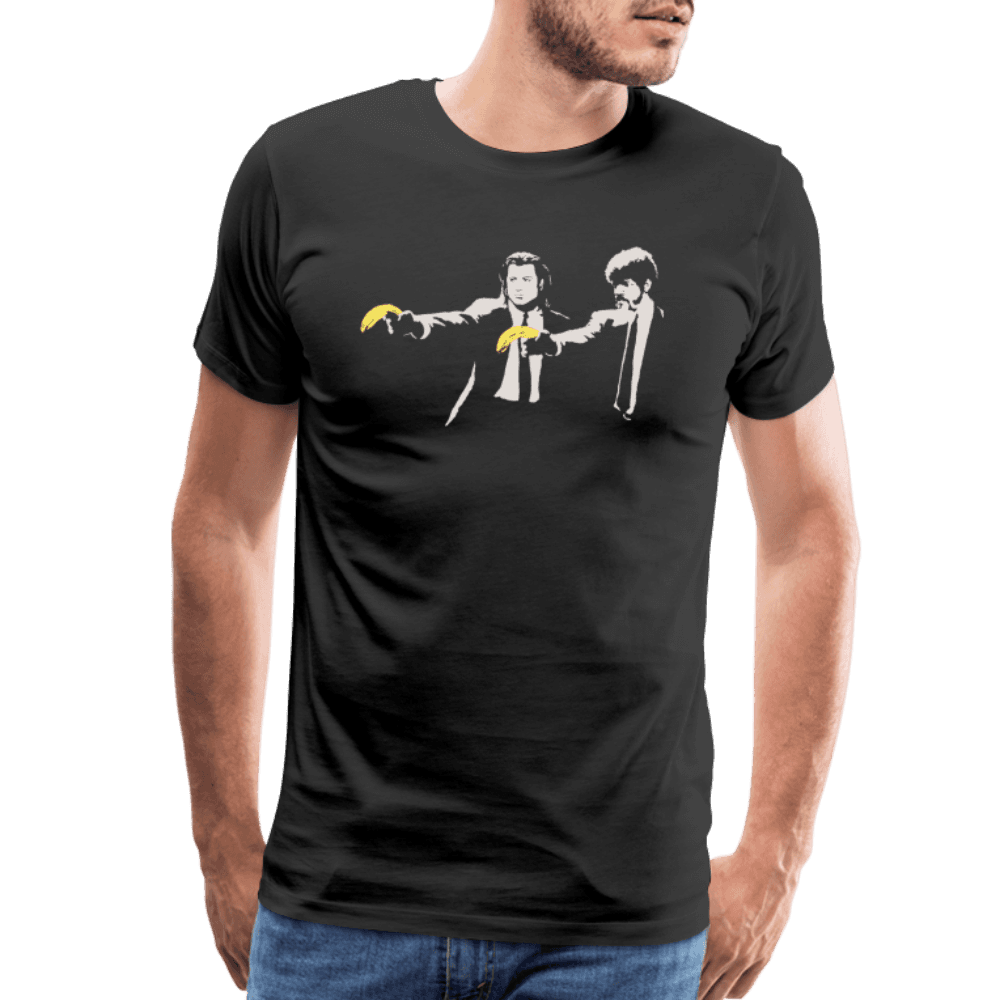 Banksy Pulp Fiction Street Art T-Shirt-1