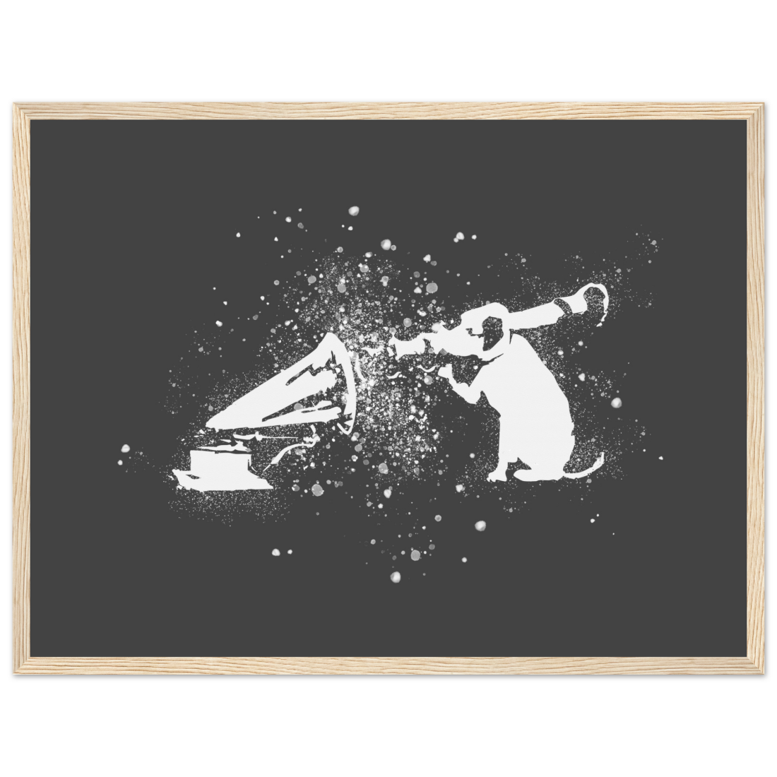 Banksy Rocket Dog (His Master’s Voice) Street Art Poster-10