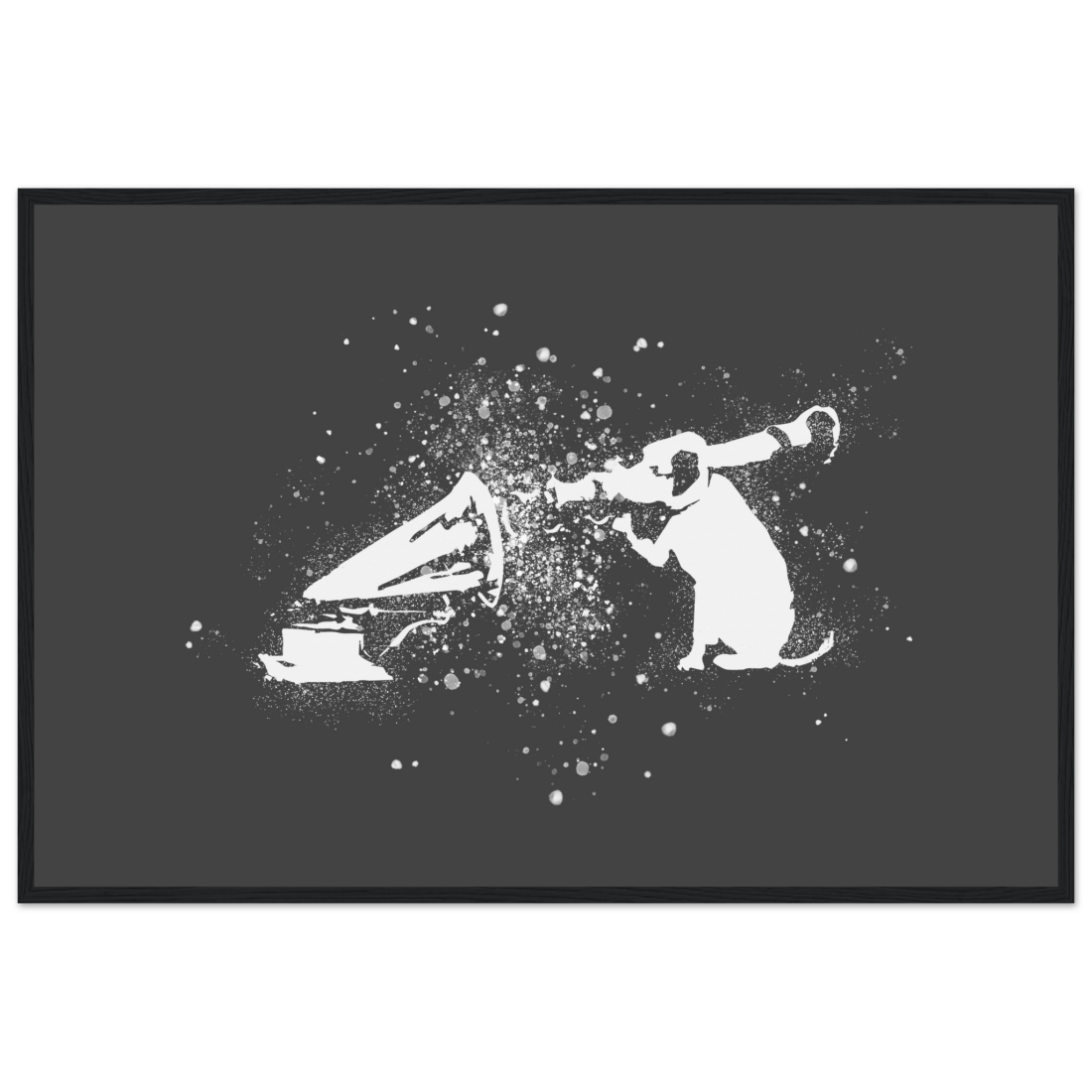 Banksy Rocket Dog (His Master’s Voice) Street Art Poster-0