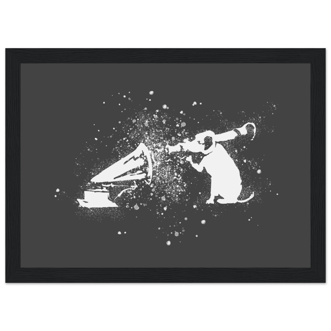 Banksy Rocket Dog (His Master’s Voice) Street Art Poster-5