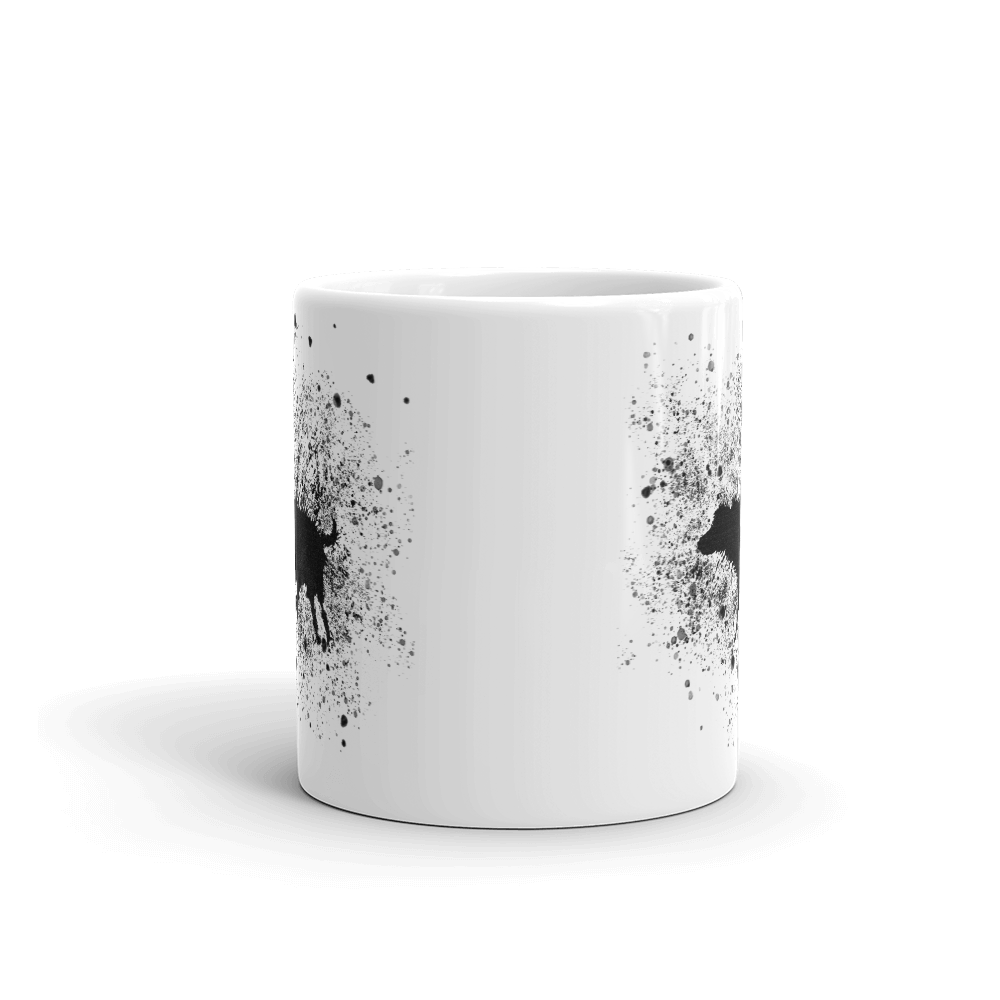 Banksy Wet Dog Splatter 2007 Street Art Mug-1