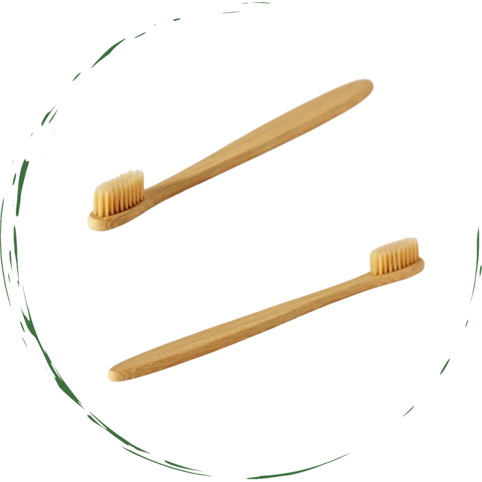 Soft, Eco-Friendly Bamboo Toothbrush