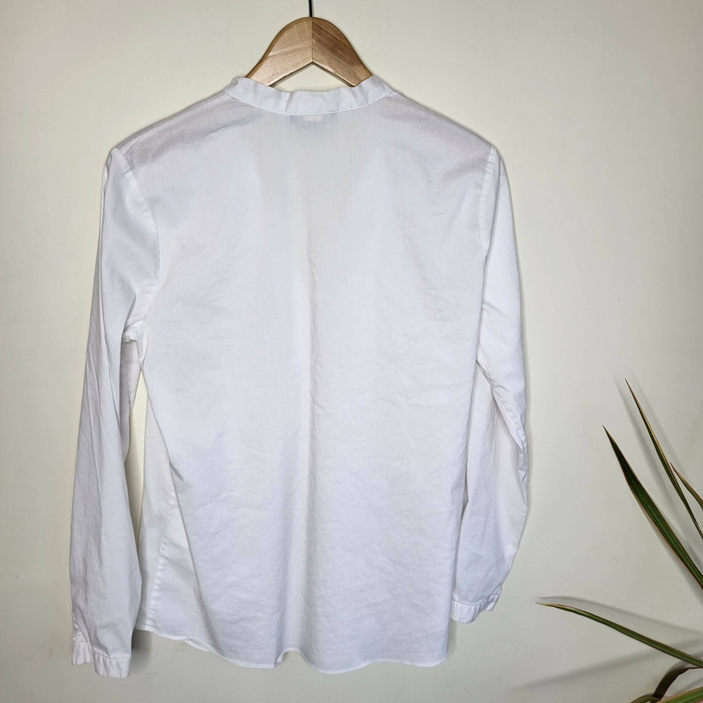 Rachel Zoe Long Sleeve Neck-Tie Blouse - White - 8