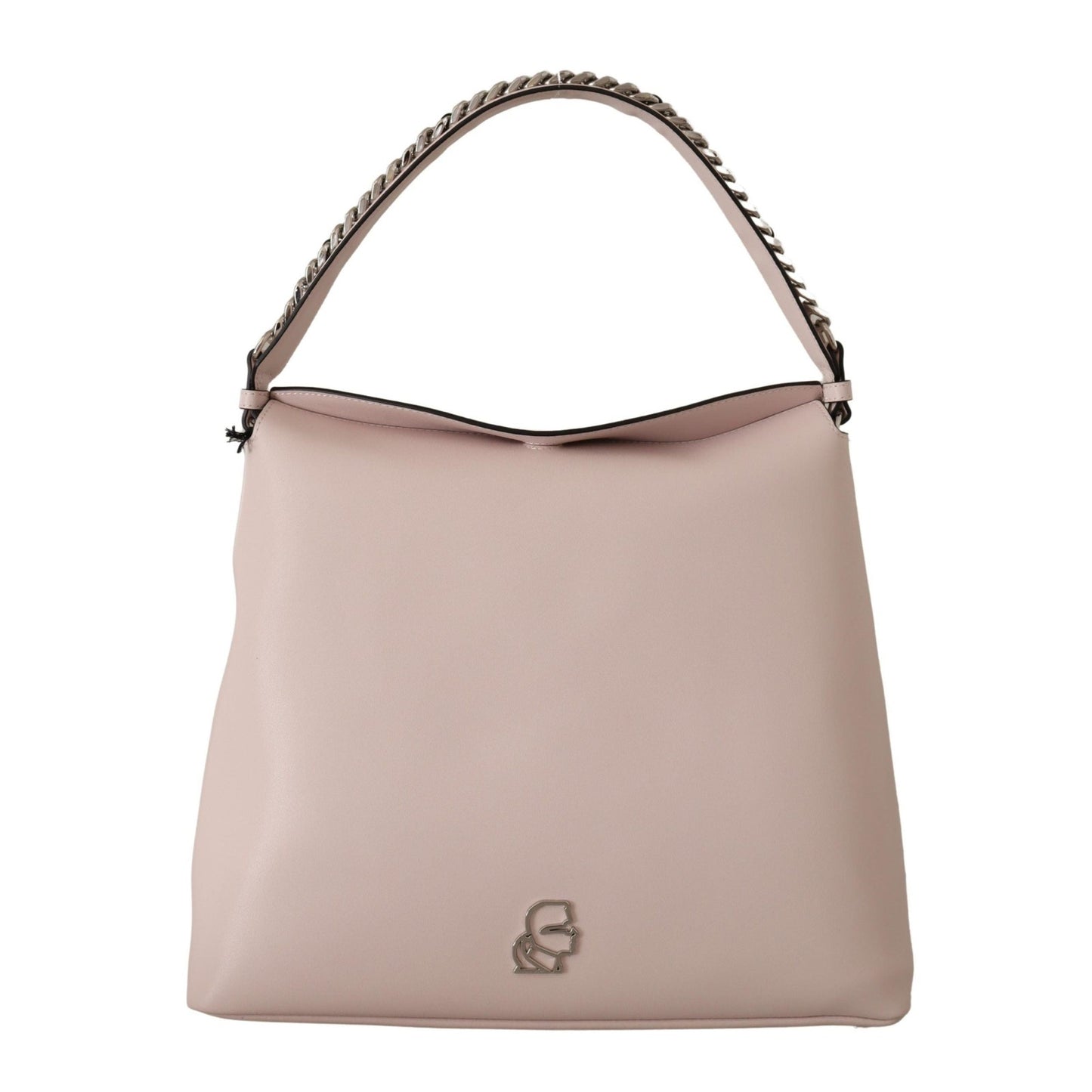 Karl Lagerfeld Light Pink Mauve Leather Shoulder Bag - One Size - Pink