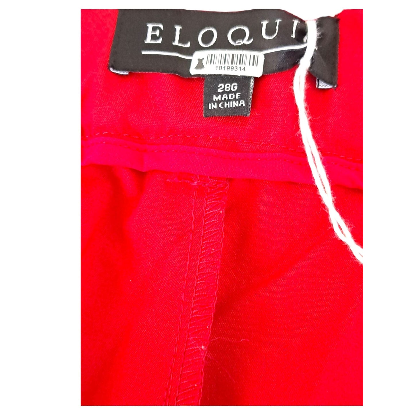 Eloquii Gena Fit Kady Pant - Red - Size 28