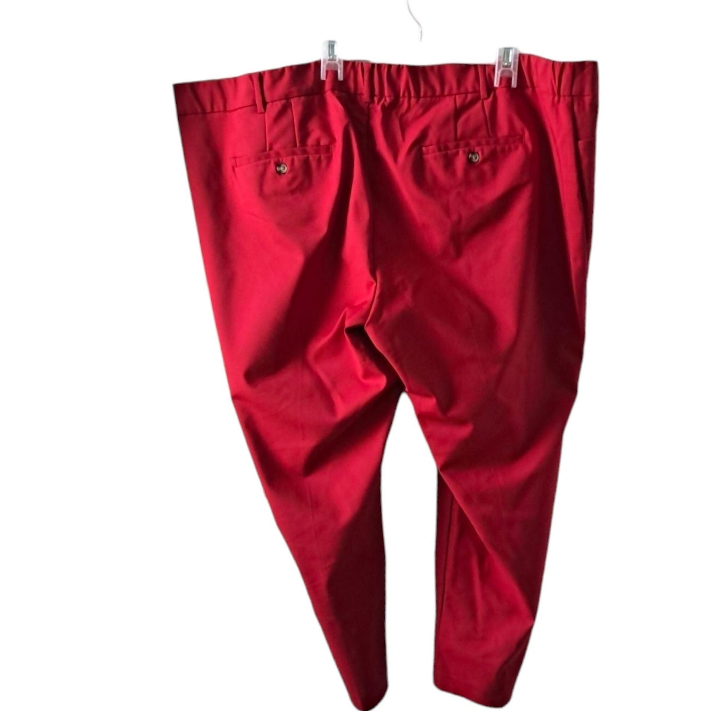 Eloquii Gena Fit Kady Pant - Red - Size 28