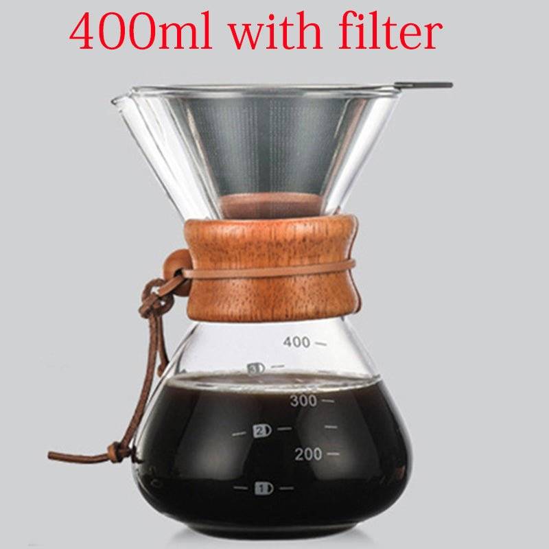 Glass Filter-Free Drip Coffee Maker | No Paper Filters, Pure Coffee Taste-5