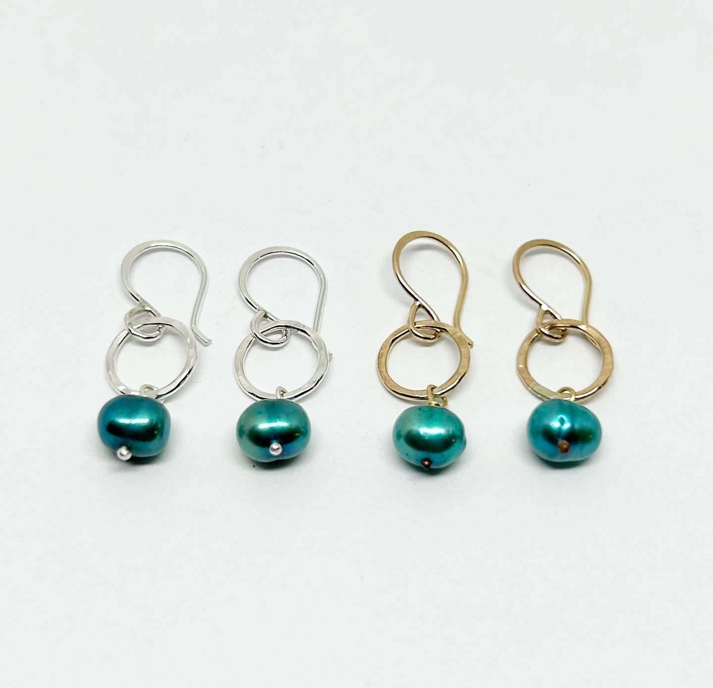 Mermaid Pearl Drop Earrings-6