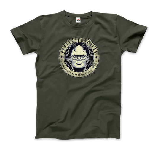 Perfectenschlag - Schrute's Perfection Distressed T-Shirt-0