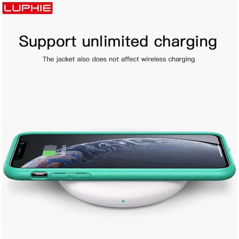 LUPHIE Eco-friendly Silicone iPhone Case