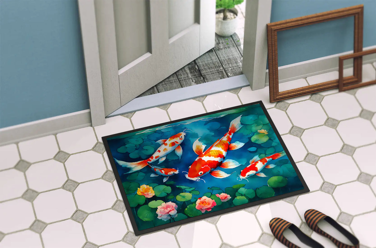 Koi Fish Doormat